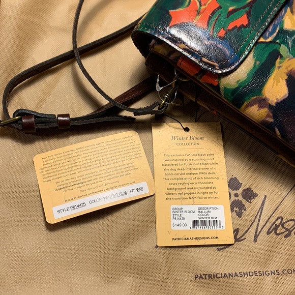 NWT Patricia Nash Crossbody Bag - Picture 6 of 14